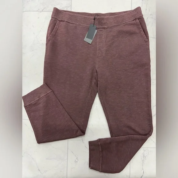 (JZ-47) John Varvatos Melba Pigment Dye French Terry Pants - Picture 3 of 4